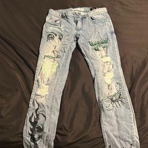 Broken promises jeans